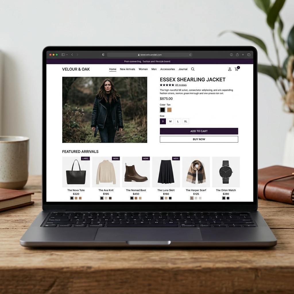 Shopify Fashion Storefront